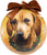 Christmas Dog Shatterproof Ball Ornament