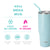 Shimmer Aquamarine Mega Mug (40oz) -Swig