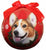 Christmas Dog Shatterproof Ball Ornament