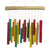 Bodhi Rectangles Tumbled Glass Wind Chime