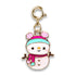 Gold Swivel Snowman Charm