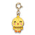 Gold Swivel Chick Charm