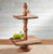 Beaded Wood Tiered Server