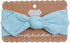 Blue Knotted Bow Headband