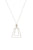 Silvertone Loren Necklace