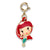 Gold Swivel Ariel Charm