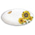 Sunflower Melamine Serveware Oval Platter