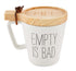 Empty is Bad Coaster and Mug Set