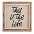 This is the Life Plaque