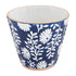 Blue Flower Indigo Small Pot