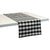 Black Buffalo Check Table Runner