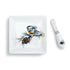 Chickadee and Pinecone Plate and Spreader Set