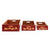 Wood Holly Jolly Boxes - Set of 3